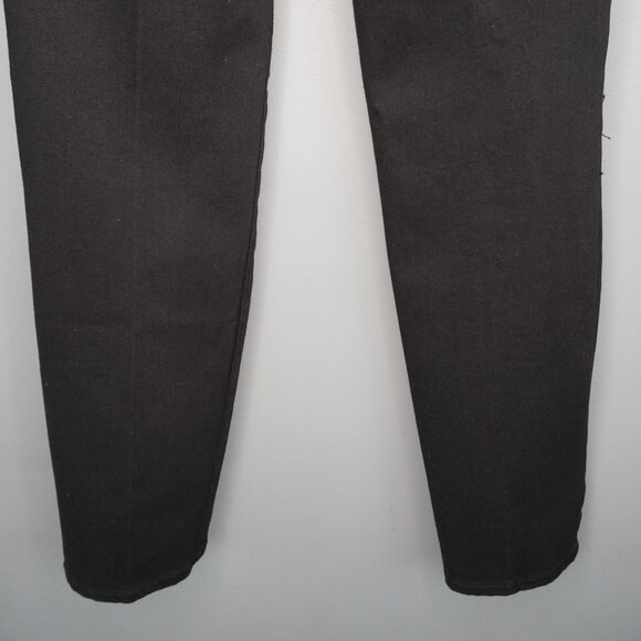 New Good American Good Classic Crossover Skinnyish Fit Jeans in Black Size 00/24 - Picture 13 of 16